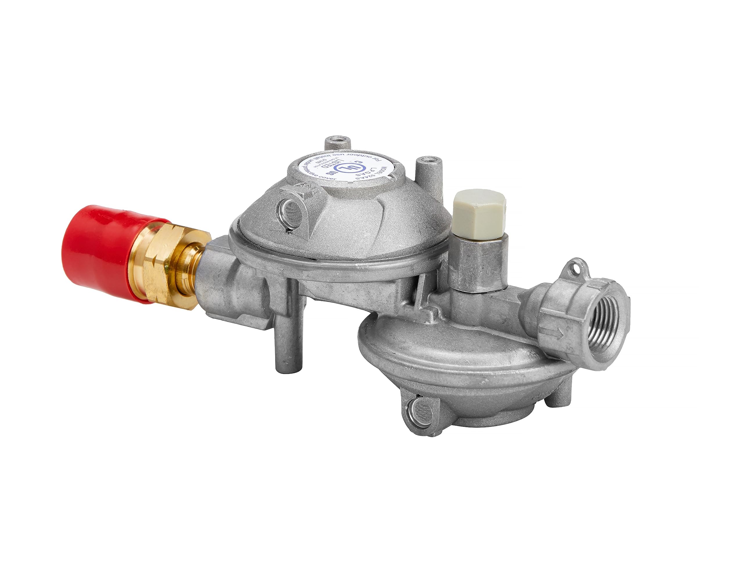 Dicor Suburban Lp-R524Hp Two-Stage Regulator Kit With Excess Flow Valve - Horizontal Vent For Safe Propane Gas Pressure Control In Rv Or Motorhome