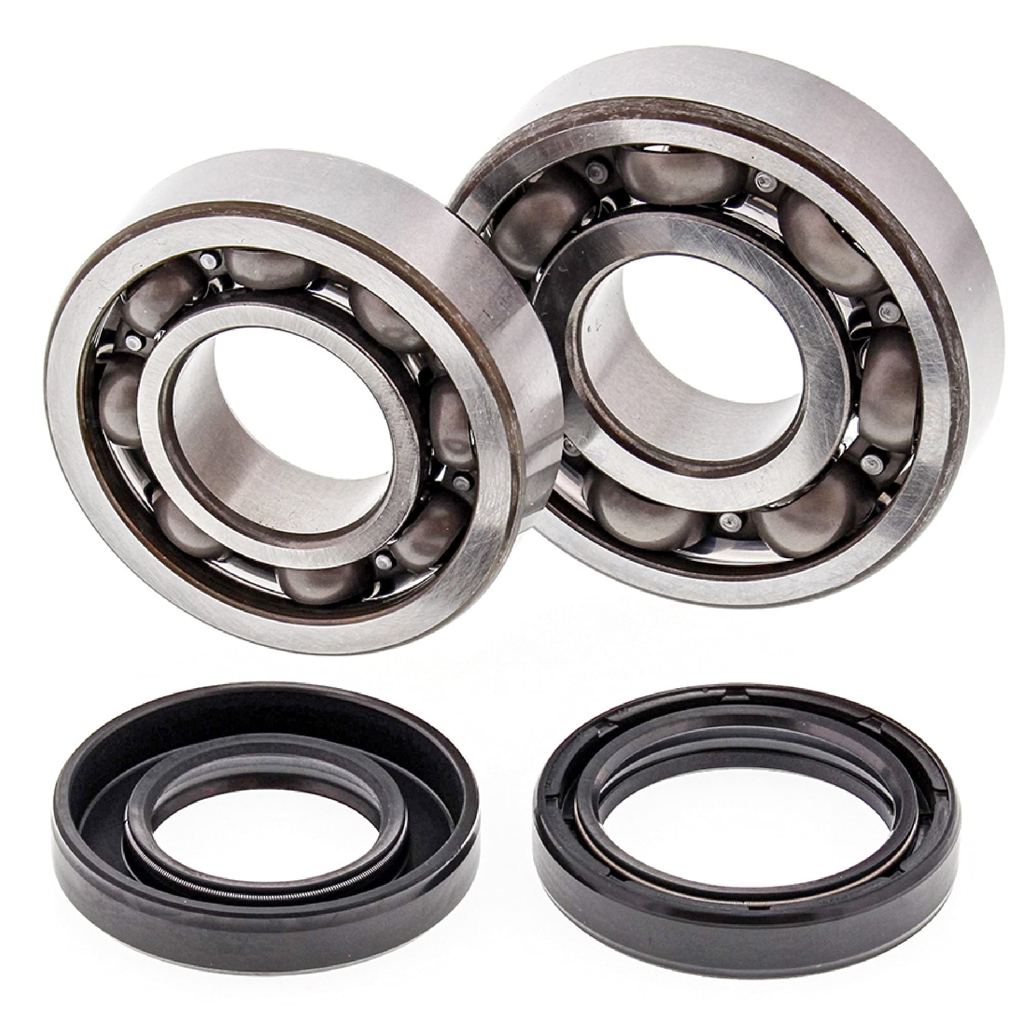 All Balls Racing 24-1043 Crank Shaft Bearing Kit Compatible With/Replacement For Yfs200 Yamaha Blaster 1988-2006