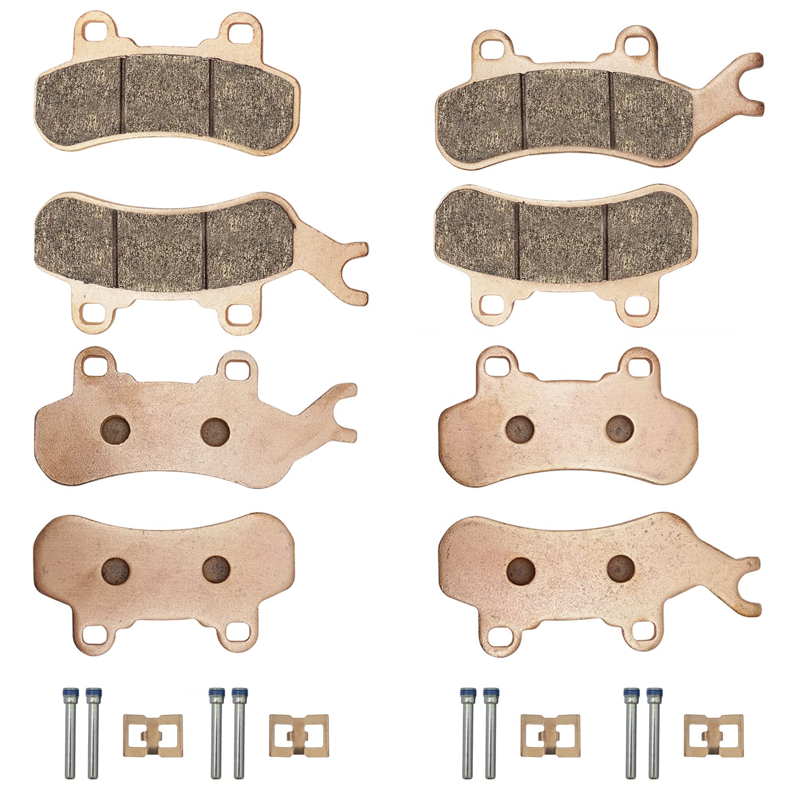 Javik Sintered Brake Pads Front Rear For Can Am Maverick X3 Sport/Trail 800/1000 2017 2018 2019 2020 2021 Defender 6X6/Max/Pro