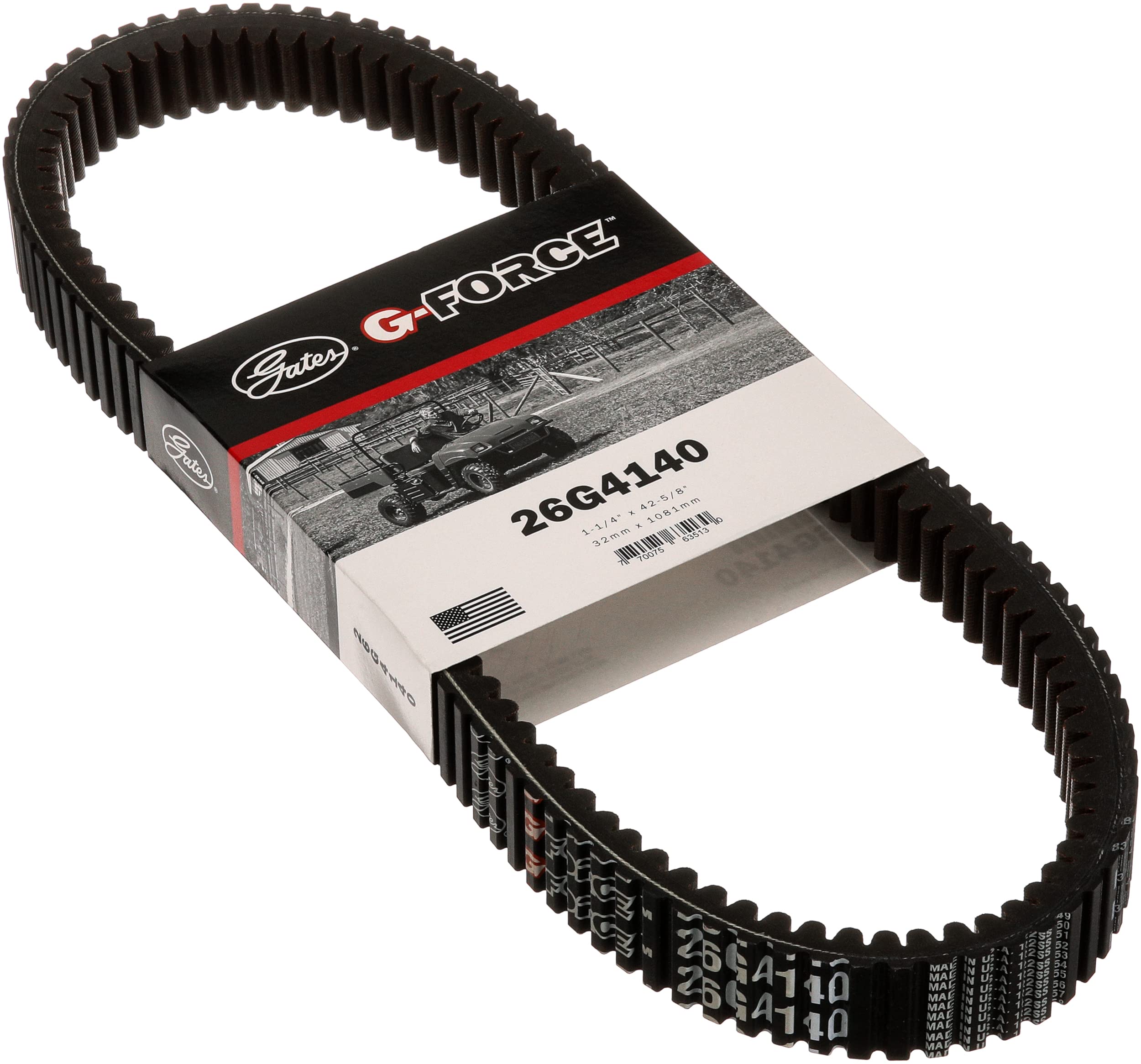 Gates 26G4140 G-Force Continuously Variable Transmission (Cvt) Belt