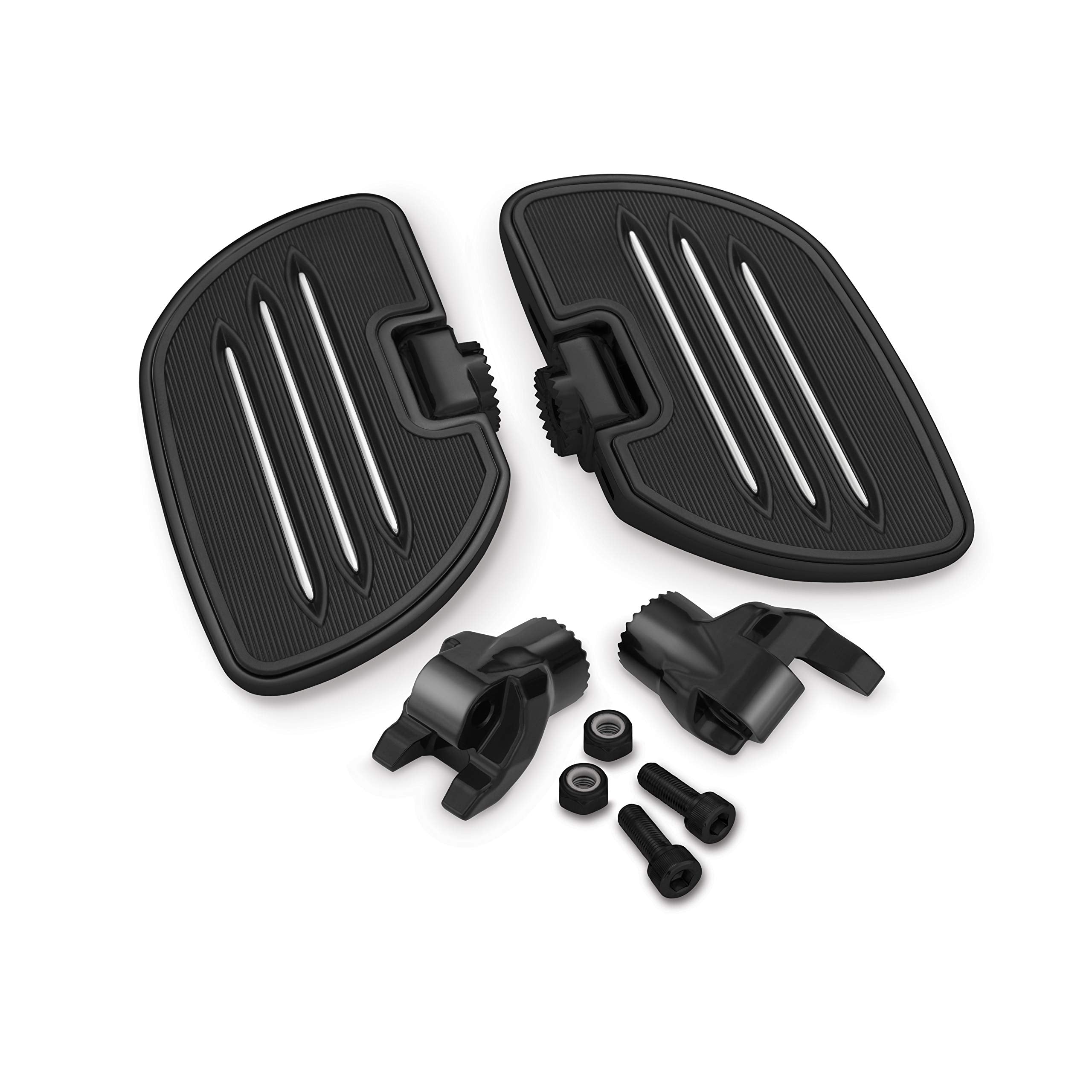 Show Chrome 41-404Bk Can-Am Ryker Black Commander Driver Board Fits All Ryker Models Fully Angle Adjustable