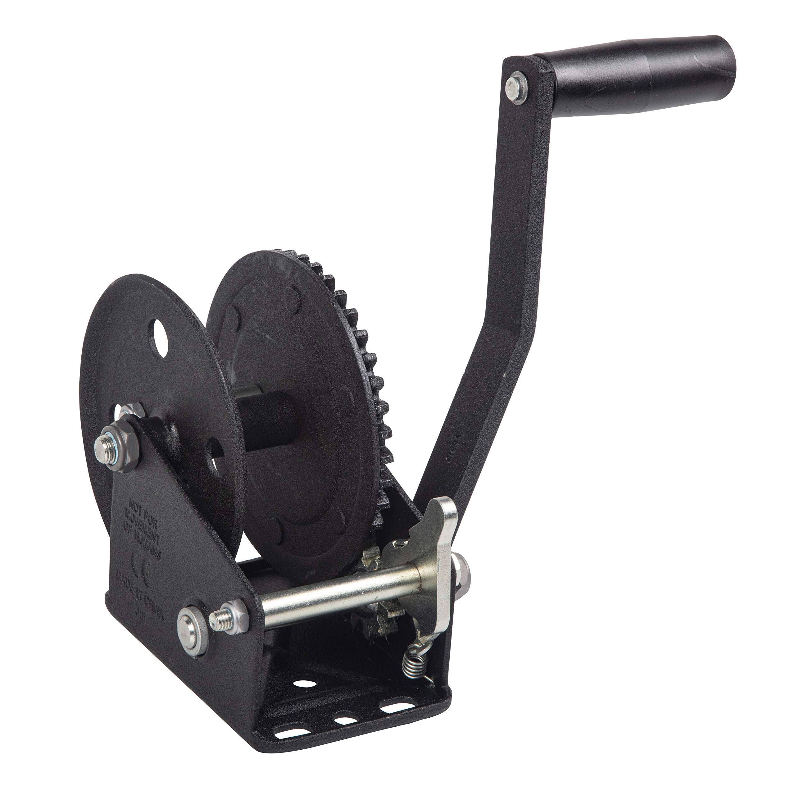 Fulton Trailer Winch, Single-Speed, 1,800 Lbs. Capacity, 20 Ft. Strap