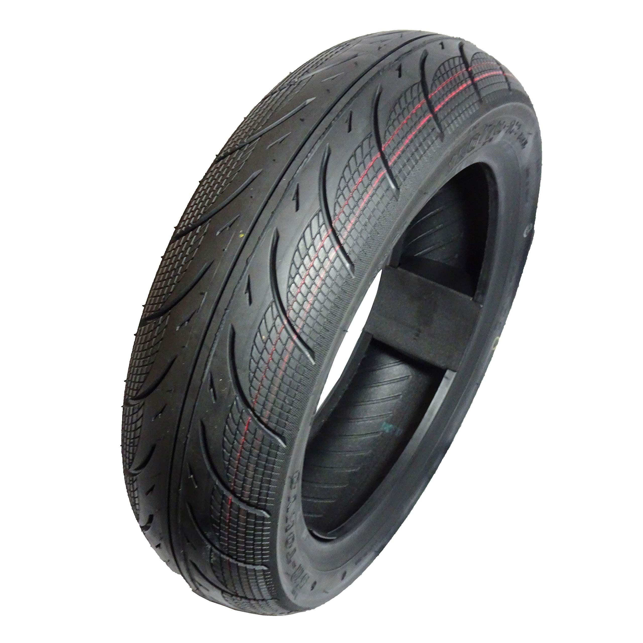 5A01 90/90-10 Scooter Tubeless Tire, 50J, Front/Rear Motorcycle/Moped 10' Rim