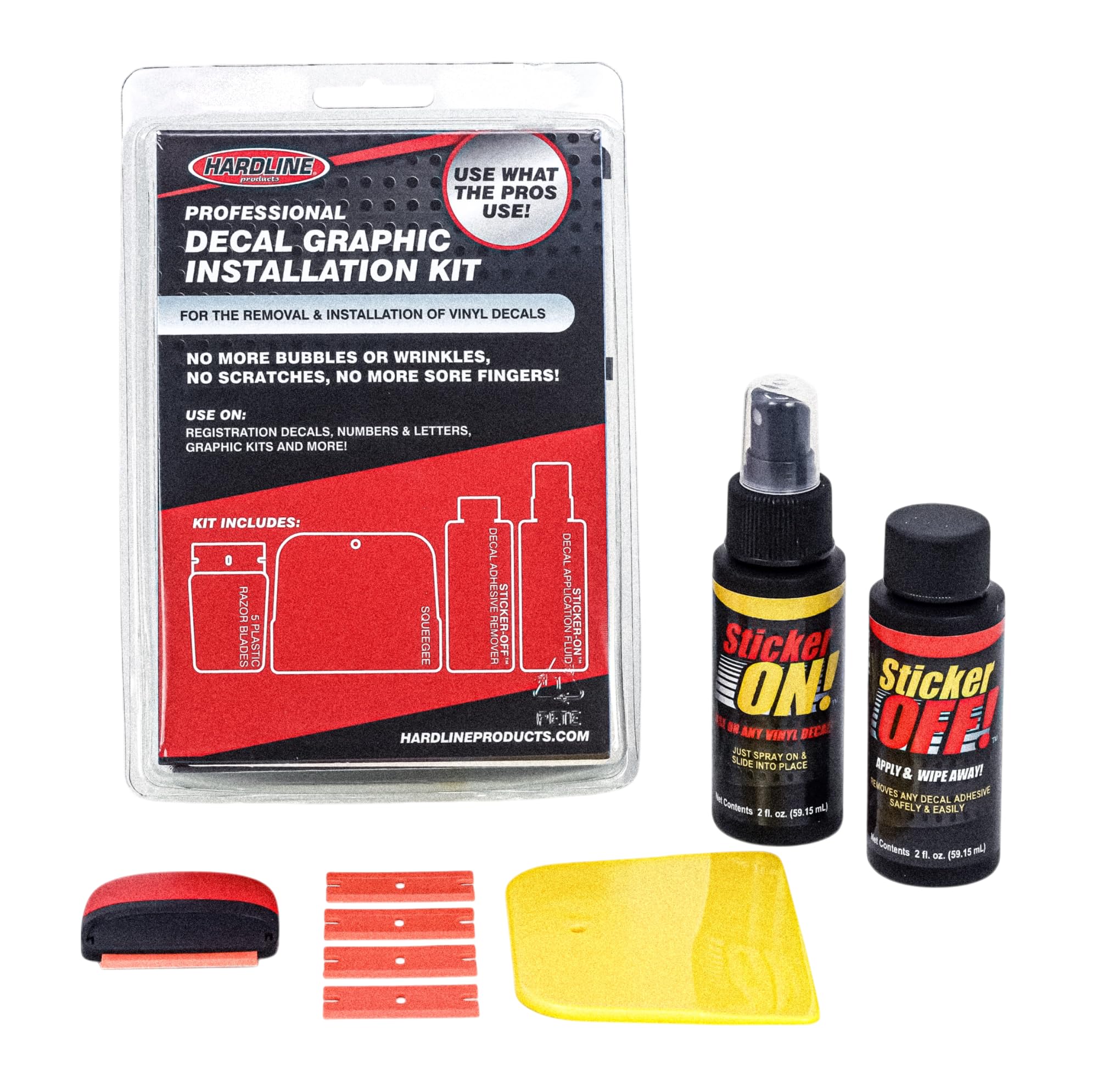 Hardline Products Professional Decal Installation Kit - Pro-Inst-1