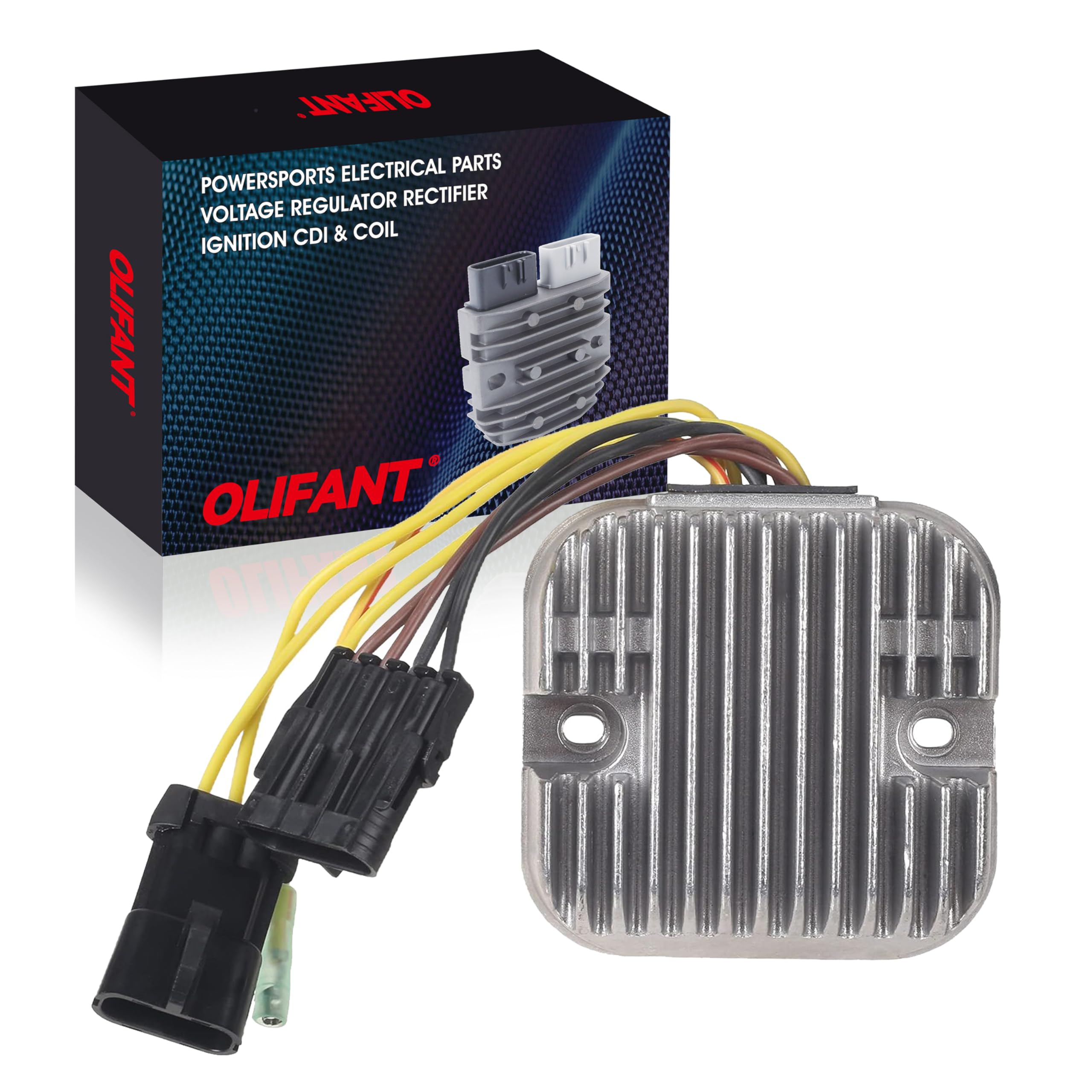 Voltage Regulator Rectifier For Polaris Ranger 500 2008-2009/Sportsman 500 2008-2009/Sportsman 800 2007-2010/Ranger 700/Sportsman 700/Rzr 800 4012384 4011925 4011569