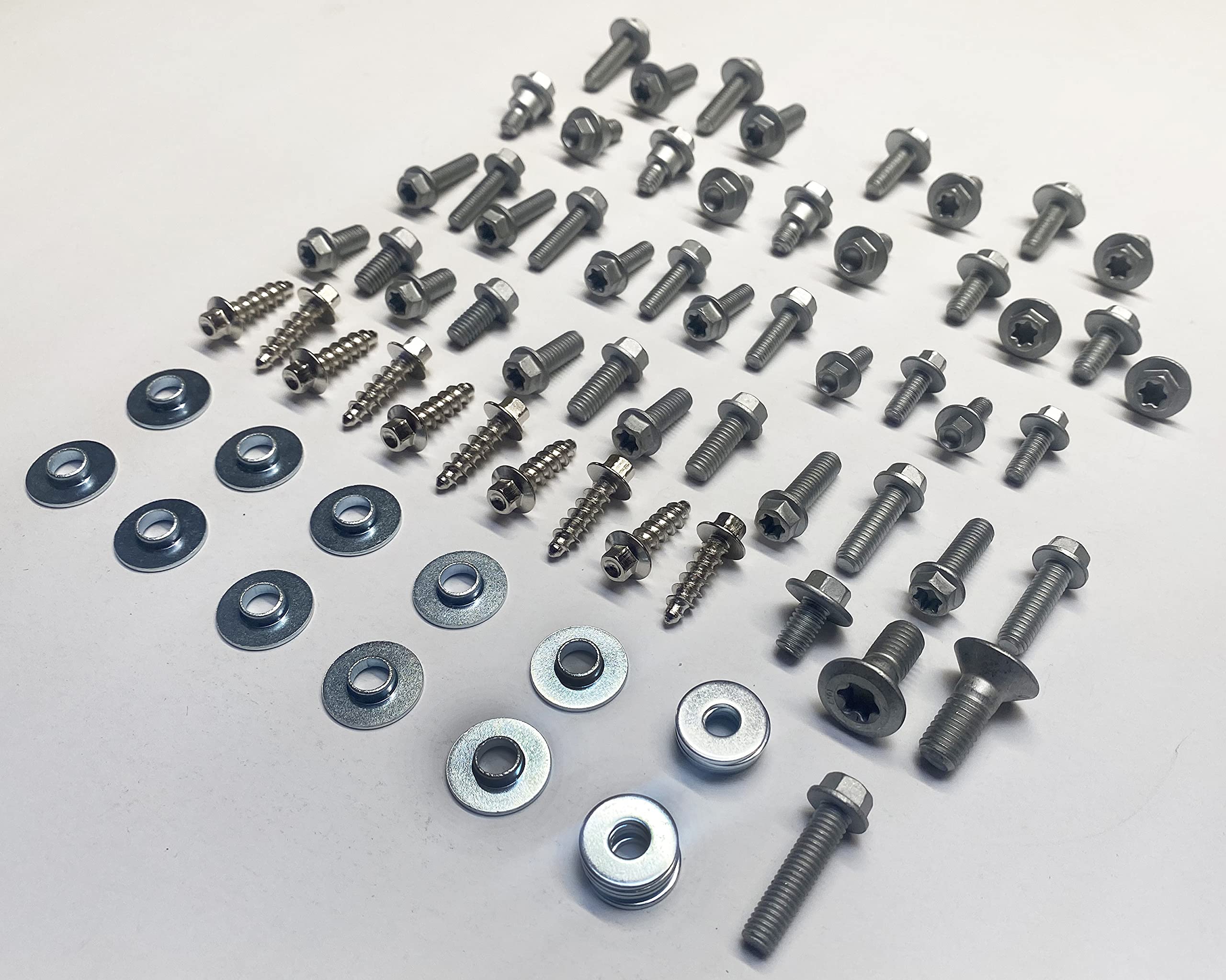 76Pc Specbolt Body Bolt Kit For Plastics Seat Fenders Fork Guards Shrouds & Subframe. Fits Ktm & Husqvarna 65 80 85 125 150 200 250 350 400 450 500 520 525 Sx Sx-F Xc Xc-F Xc-W Xcf-W Ex Exc Exc-F
