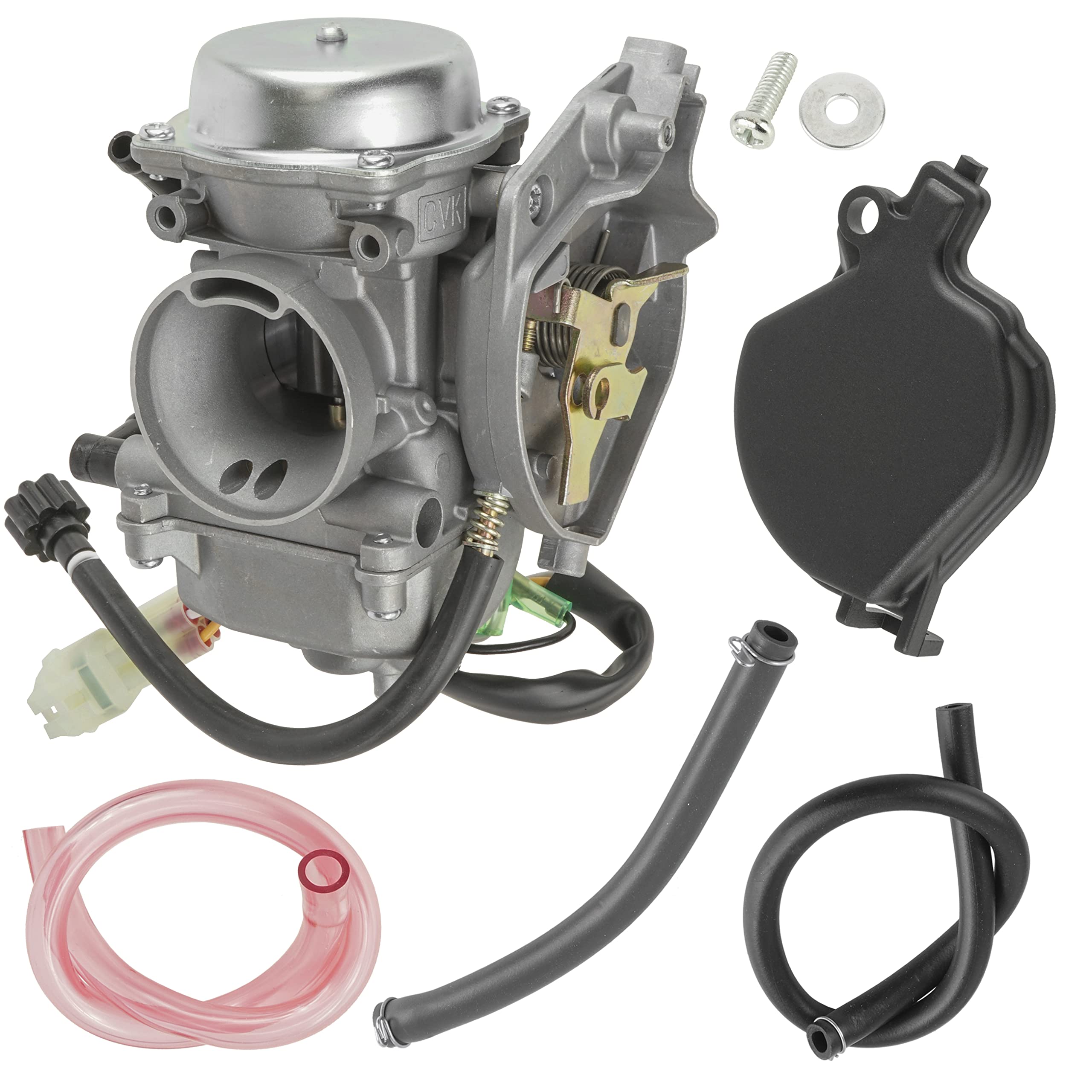 Caltric Carburetor Compatible With Kawasaki Prairie 300 Kvf300B Kvf300A 2X4 4X4 1999 2000 2001 2002