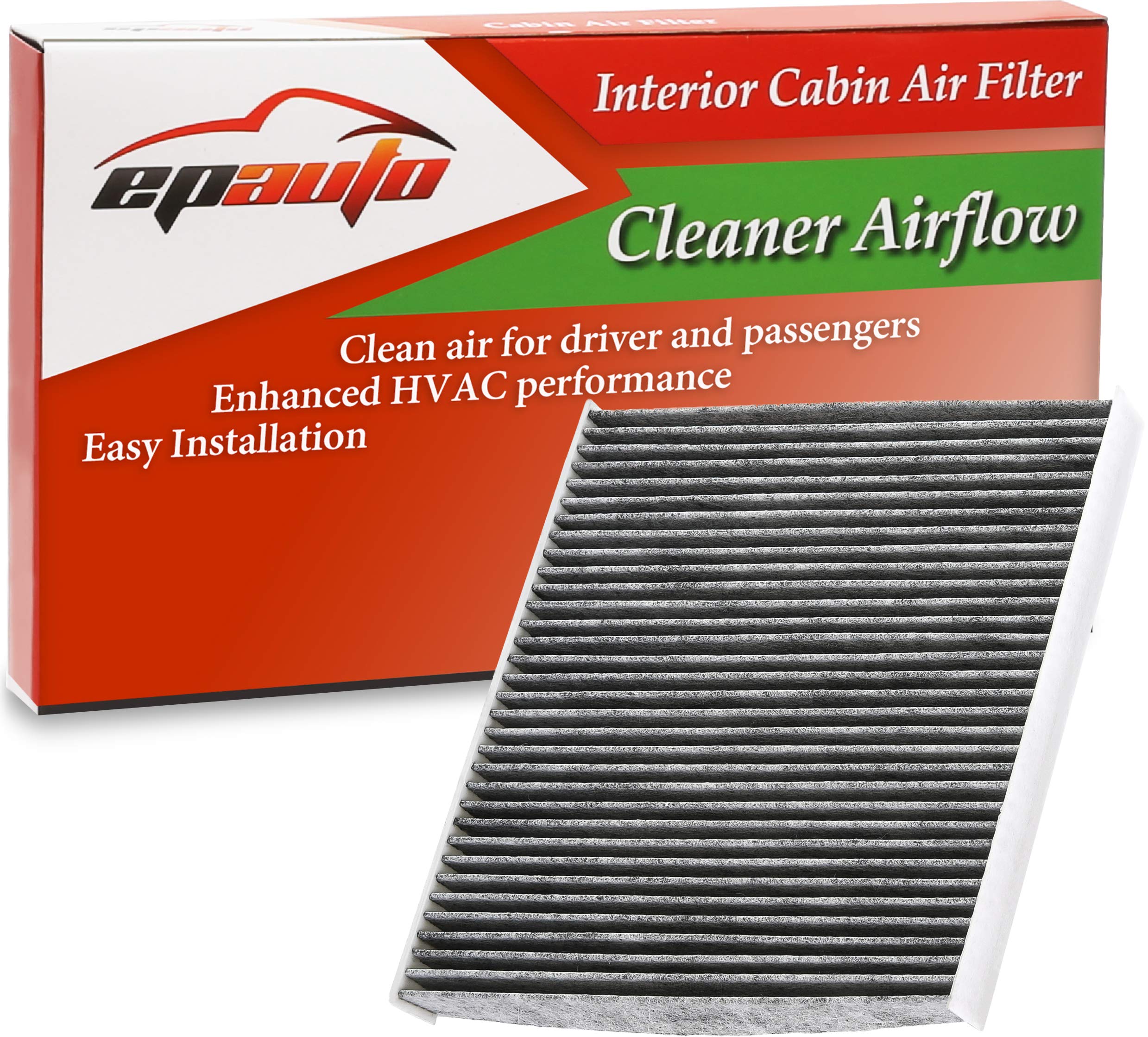 Epauto Cp183 (Cf11183) Replacement For Dodge Durango/Jeep Grand Cherokee Cabin Air Filter Includes Activated Carbon