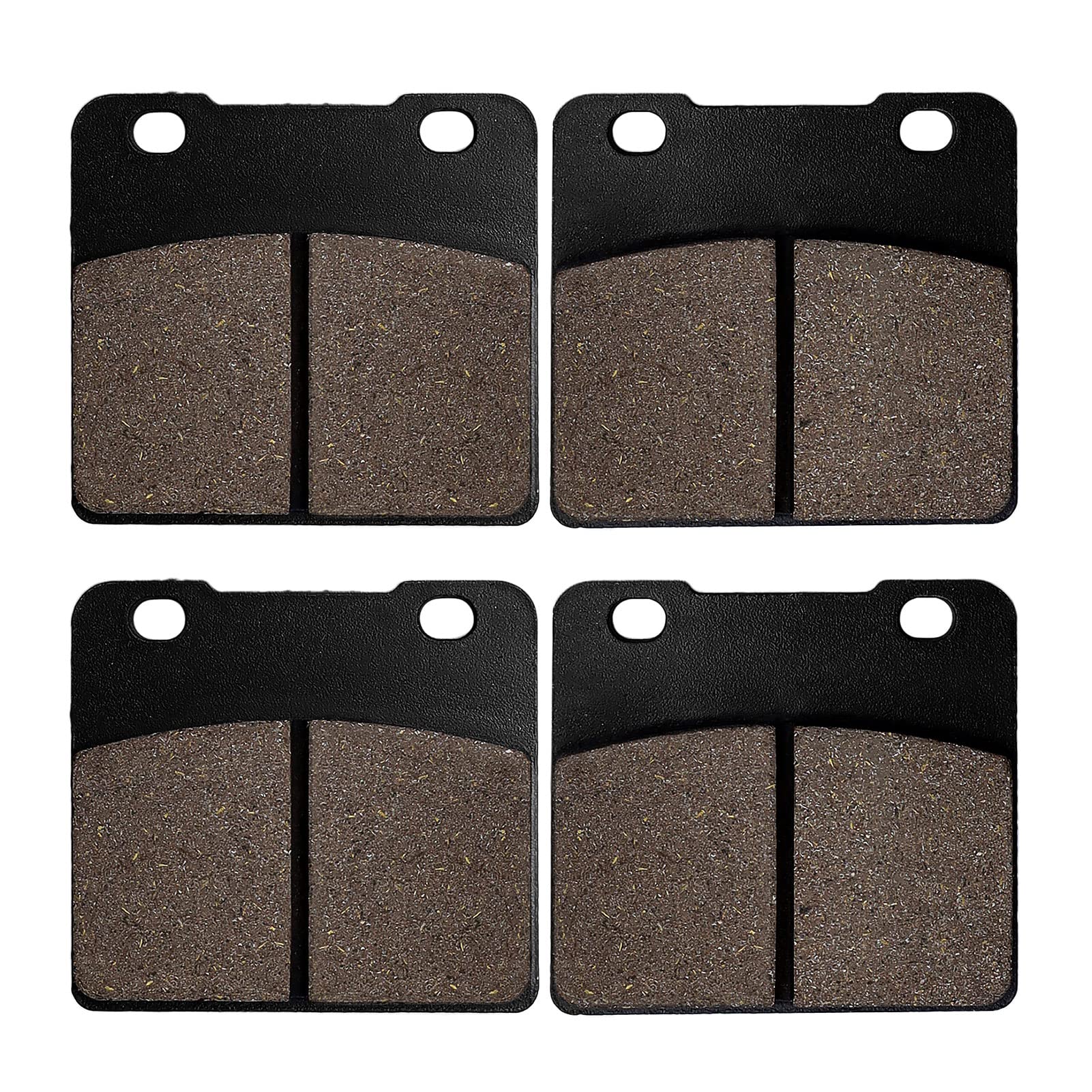 Sollon Front And Rear Brake Pads For Suzuki Intruder 1400 Vs1400 1987-2004 Cavalcade 1400 Gv1400 1986 Vl1500 Vl 1500 W/X/Y/K1 1998-2001 Gsx1100 Gsx 1100 1984-1986