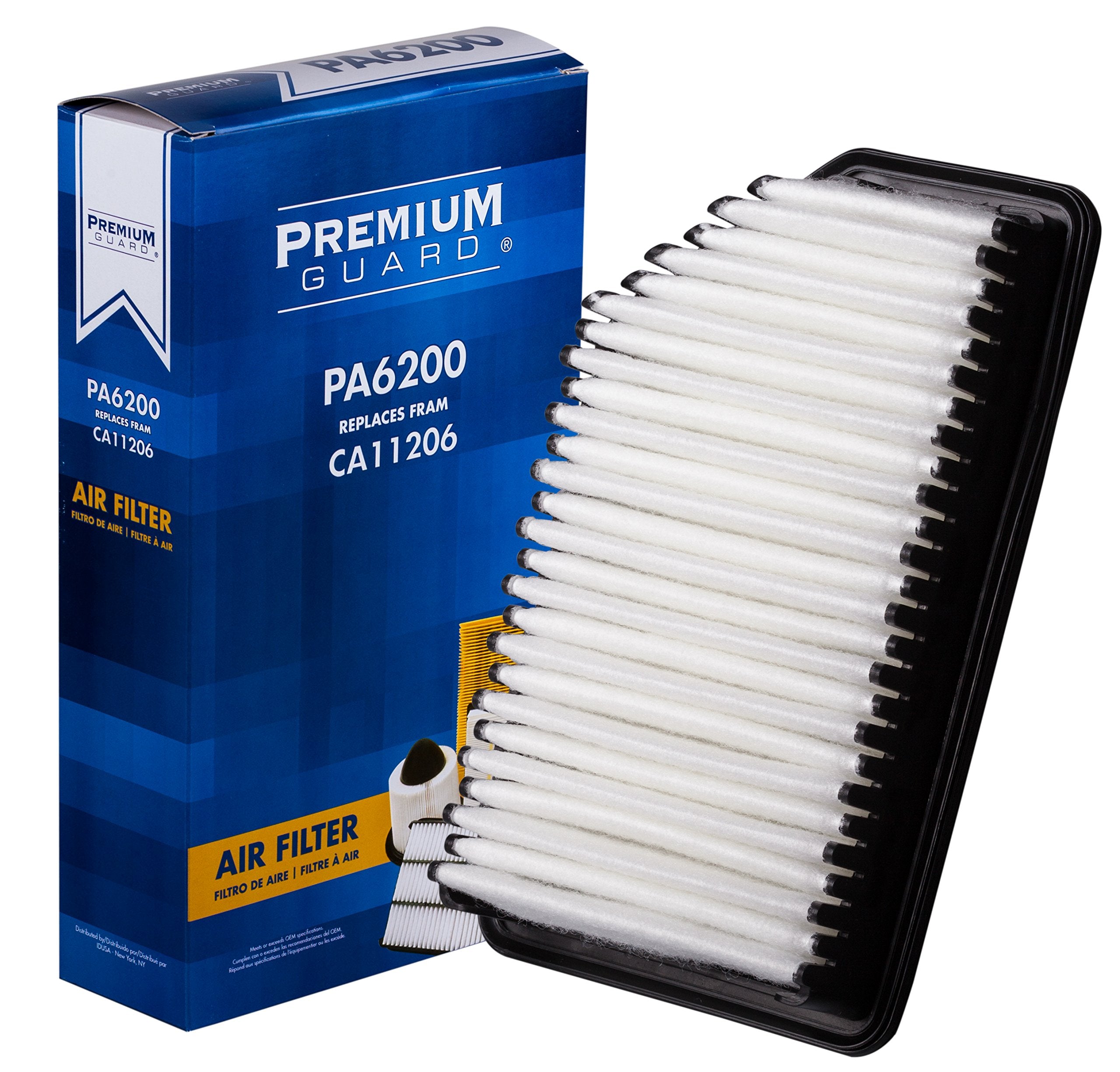 Pg Air Filter Pa6200| Fits 2019-12 Kia Soul, 2017-12 Rio, 2017-12 Hyundai Accent, Veloster