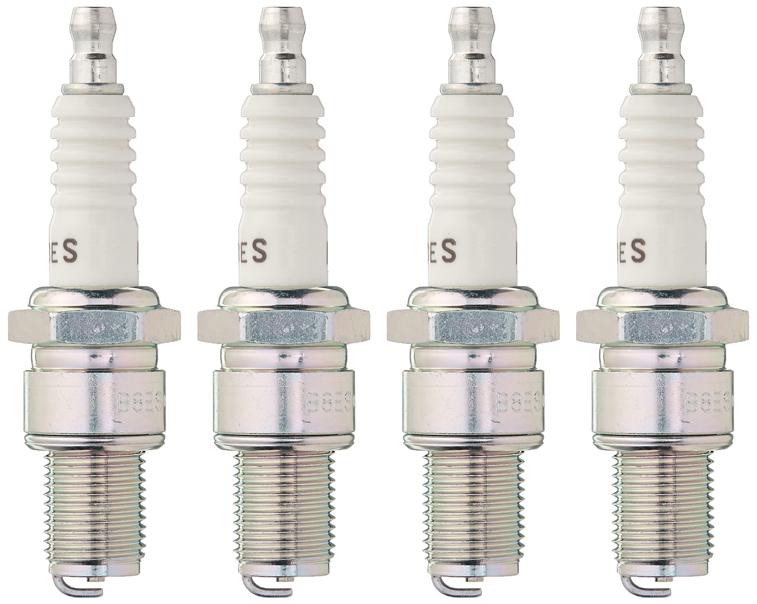Ngk 2411-4Pk B8Es Standard Spark Plug, 4 Pack